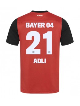 Bayer Leverkusen Amine Adli #21 Heimtrikot 2024-25 Kurzarm